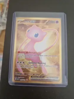 Pokemon Mew EX TCG 205/165 Sv: Scarlet & Violet 151 Holo Hyper Rare NM Condition - Image 1