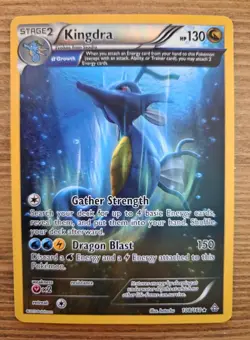 2015 Pokemon Kingdra Holo 108/160 - XY Primal Clash - NM - Image 1
