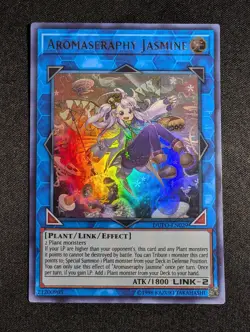 Yugioh - Aromaseraphy Jasmine DUPO-EN029 Unlimited Edition Ultra Rare NM - Image 1