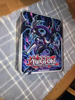 Yu-Gi-Oh! Dark Rebellion XYZ Dragon Mega Tin 2015 Empty Storage Box Konami - Image 1
