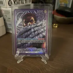 Charlotte Katakuri (062) (Alternate Art) OP11-062 A Fist of Divine Speed Foil - Image 1