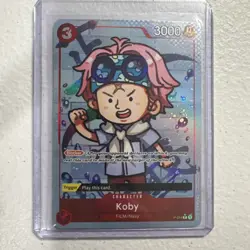 Koby (P-014) (Full Art) - Premium Booster -The Best- (PRB-01) - One Piece NM - Image 1