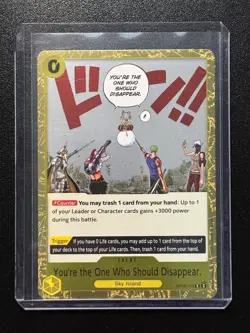 One Piece - You're the One Who Should Disappear R Wings of the Captain OP06-115 - Image 3
