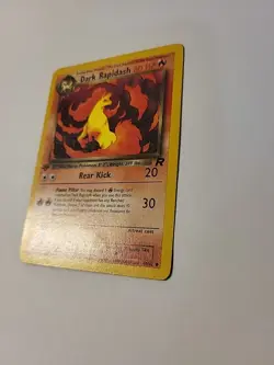 Pokemon Card - Dark Rapidash Team Rocket 44/82 Uncommon 1st Edition - LP - Image 3