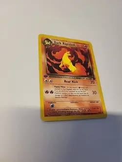 Pokemon Card - Dark Rapidash Team Rocket 44/82 Uncommon 1st Edition - LP - Image 4