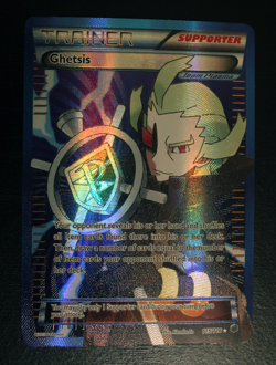 Ghetsis 115/116 Black & White Team Plasma Freeze Pokemon BW Card 2013 Trainer - Image 2