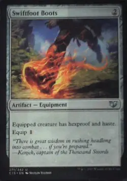 Swiftfoot Boots - Commander 2015: #271, Magic: The Gathering Nm C257 - Image 1