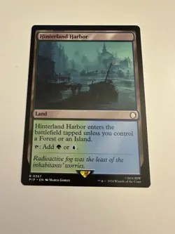 NM Hinterland Harbor, MTG, Fallout, Magic the Gathering, 267 - Image 1