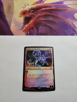 MTG - Comet, Stellar Pup - Unfinity - Foil Mythic - Image 2