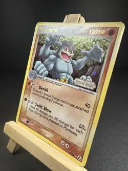 Pokemon 2006 Legend Maker Machamp Reverse Holo Stamped 9/92 HP - Image 2