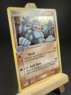 Pokemon 2006 Legend Maker Machamp Reverse Holo Stamped 9/92 HP - Image 3