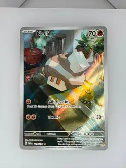 2023 Pokemon Paldea Evolved Nacli 220/193 NM - Image 1