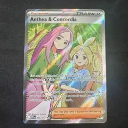 Anthea and Concordia 254/217 Ascended Heroes Pokemon TCG Full Art Trainer - Image 1