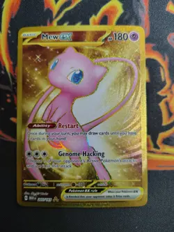 Pokemon Scarlet & Violet 151 - Mew EX 205/165 Hyper Rare Gold Non-Metal - Image 3