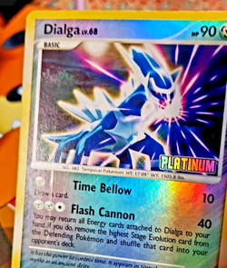 Pokemon 2008 Dialga 16/106 Platinum Stamped Reverse Holo Burger King Promo MP - Image 2