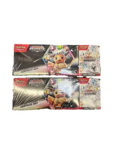 Pokemon TCG: S&V Prismatic Evolutions Surprise Box 2x Factory Sealed English - Image 1