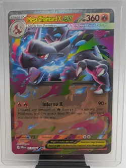 Pokemon TCG Mega Charizard X ex 13/94 Phantasmal Flames Double Rare - Image 1
