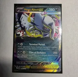 Mega Absol Ex Pokemon Prize Pack Stamped - Image 1