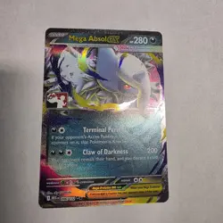 Mega Absol Ex Pokemon Prize Pack Stamped - Image 2