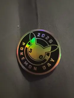 Pikachu 2026 Pokemon Day 30th Coin FREE SHIPPING MINT - Image 1
