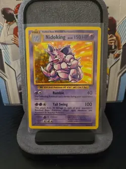 2016 Pokemon XY Evolutions Nidoking Holo 45/108 - Image 1