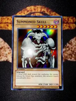 🔥YUGIOH • SUMMONED SKULL • SUPER RARE • LCYW-EN010 • 1st EDITION • NM🔥 - Image 5