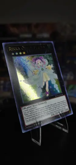 Yu-Gi-Oh Rikka Queen Strenna Ultra Rare 1st Edition ROTD-EN046 - Image 2