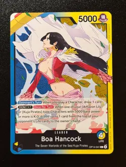 Boa Hancock OP14-041 - Leader - One Piece - The Azure Sea's Seven (OP14-EB04) NM - Image 1