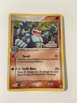 Machamp - 9/92 - Pokemon Legend Maker Reverse Holo Card HP - Image 1