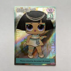 L.O.L. Surprise! Collectible Trading Game Card - Pharaoh Babe #167 - Image 1