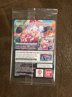 ONE PIECE Card Game Monkey D. Luffy SEALED College Basketball US Voyage Promo. - Image 2