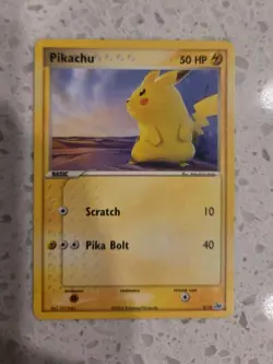 Pikachu 6/10 EX Trainer Kit 1: Latias & Latios Regular Pokemon Tcg Card - Image 1