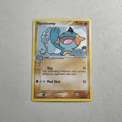 Pokemon TCG 2006 EX Crystal Guardians Card -- Marshtomp 38/100 Holo Foil - Image 1
