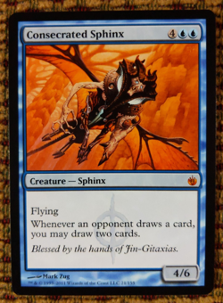 Consecrated Sphinx | Commander EDH Staple | NM | Massive Card Draw Engine - Image 1