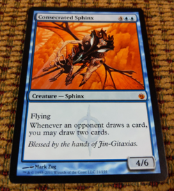 Consecrated Sphinx | Commander EDH Staple | NM | Massive Card Draw Engine - Image 3