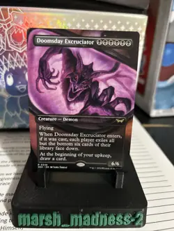Doomsday Excruciator (Borderless) Duskmourn: House of Horror Regular - Image 1