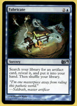 FABRICATE CORE SET 2010 M10 UNCOMMON SORCERY MTG 52 - Image 1
