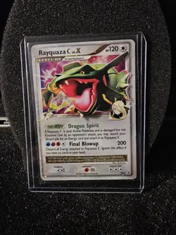 Rayquaza C LV.X DP47 Holo Diamond and Pearl Promo Card Pokemon - Image 1