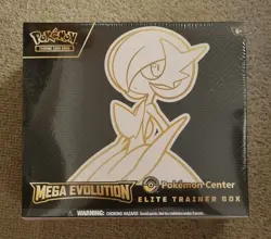Sealed Pokemon Center exclusive mega evolutions Gardevoir elite trainer box ETB - Image 1
