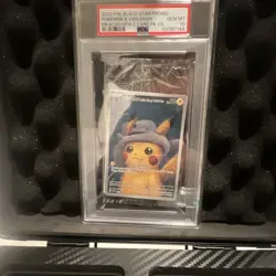 Pokemon Pikachu with Grey Felt Hat 085 Sv: Scarlet & Violet Promo PSA 10 - Image 1