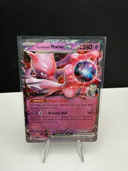 Pokemon TCG Team Rocket's Mewtwo ex - 081/182 - SV10: Destined Rivals (DRI) - Image 1