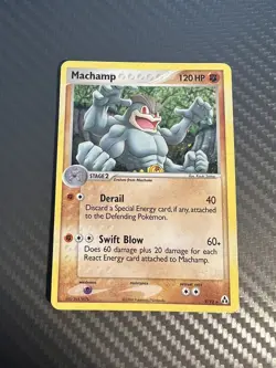 Pokemon TCG Machamp EX Legend Maker 9 Holo Holo Rare - Image 1