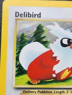 Delibird 5/64 Neo Revelation Unlimited Holo Foil Rare Pokemon TCG Card - Image 4