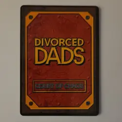 Court of Chaos Divorced Dads Thermostat Beast Holo Card 2/4 English - Image 2
