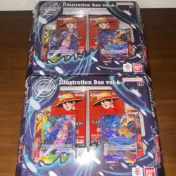Bandai Namco One Piece Card Game Illustration Box vol.6 Lot of 2! - Image 1