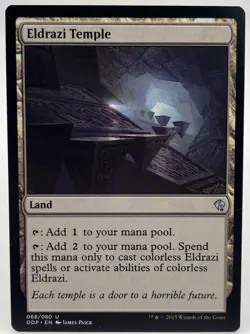 1x Eldrazi Temple LP Duel Decks DDP #068 Regular MTG Magic the Gathering - Image 1