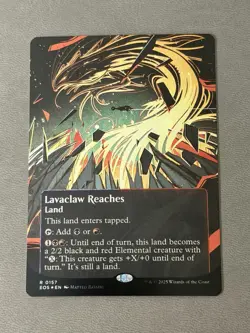 Lavaclaw Reaches #0157, NM, Galaxy Foil EOS, Magic: the Gathering, MtG - Image 1