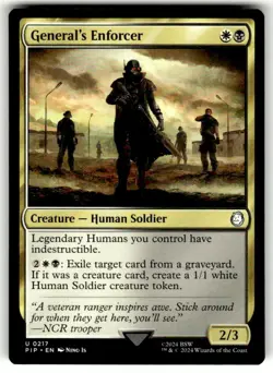Fallout General's Enforcer Commander/Uncommon - Image 1