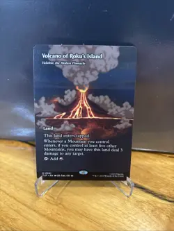 Volcano of Roku's Island - 61 - TLE - MTG Avatar: The Last Airbender Eternal - Image 1