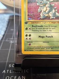 Nidoqueen 1999 Jungle 1st Edition 7/64 Holo Pokemon Card - Image 3